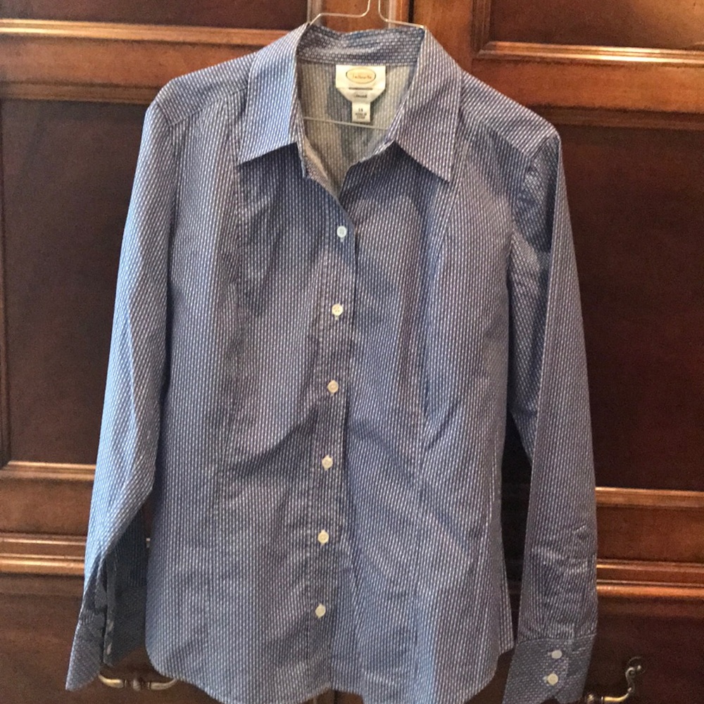 Talbots long sleeve blouse